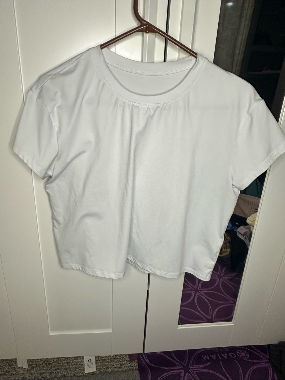 Classic White Crewneck Women's Tee